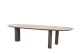 Taste by 4 Seasons Outdoor Denia eettafel organische vorm met keramisch blad Terre 290x110cm