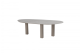 Taste by 4 Seasons Outdoor Estate eettafel organische vorm met keramisch blad Latte 240x110cm
