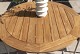 Taste by 4 Seasons Outdoor Prado eettafel rond teak blad en Terre onderstel Ø 160cm
