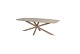 Taste by 4 Seasons Outdoor Prado eettafel ovaal keramisch blad Latte 240x105cm