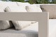 4 Seasons Outdoor Metropolitan loungebank Latte