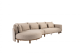 4 Seasons Outdoor Safina loungebank met chaise lounge Amber