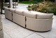 4 Seasons Outdoor Safina loungebank met chaise lounge Amber