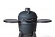 Kamado royal blue incl. pedestal & side-table - incl. aluminium black legs (incl. wheels)