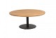 ACTIE - Taste by 4 Seasons Outdoor Saba low dining tafel antraciet poot met teakblad Ø 160 cm