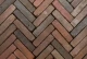 Gebakken dikformaat 20x6,5x8 cm Auxerre onbezand getrommeld