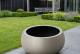 $ Tedesco Metallic Rotonda Basso 950 x 950 x 440 mm (L x B x H) - diameter Ø770 mm - Ivoorglans