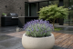 $ Tedesco Metallic Rotonda Basso 950 x 950 x 440 mm (L x B x H) - diameter Ø770 mm - Ivoorglans