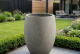 $ Tedesco Lungo 740 x 740 x 920 mm (L x B x H) - diameter Ø545 mm - Betongrijs