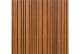 Thermovision Ayous geschaafd lattenscherm variabel, verticaal, 180 x 180 x 3,9 cm, thermisch gemodif