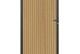 NewTechWood Co-extrusie composiet deur in aluminium frame, verticaal triple, 100 x 195 cm, Red Cedar