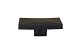 PVC afdekdop t.b.v. H-gleufpaal, zwart RAL9005