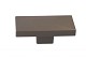 PVC afdekdop t.b.v. H-gleufpaal, kwartsgrijs RAL7039