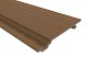 NewTechWood HKC wandbekleding vlak, 1,9 x 18,8 x 300 cm (wb 15,3 cm), Teak