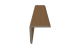 NewTechWood HKC hoekprofiel, 5,5 x 5,5 x 300 cm, Teak