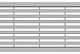 Langstaafrooster Kunststof., L=1000mm