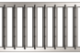 ACO Sleufrooster Euroline, L=100 cm verz
