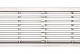 Langstaafrooster RVS 100cm