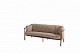 4 Seasons Outdoor Coral 3-zits lounge bank spicy incl. kussens