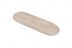 Plancha dienblad travertin ovaal 75 x 25 cm | 4 Seasons Outdoor