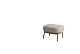 Vento voetenbank mocca incl. kussen | 4 Seasons Outdoor