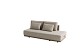 Metropolitan modulaire 2.5-zits lounge bank mocca, open uiteinde links/rechts incl. 5 kussens | 4 Se