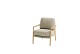 Taste by 4 Seasons Outdoor Milou low dining stoel rustic teak incl. 2 kussens
