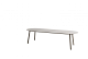 Taste by 4 Seasons Outdoor Alba eettafel mocca met keramisch tafelblad oyster 280 x 100 cm (H 75)