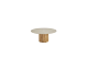 Enna salontafel rustic teak met keramisch tafelblad sabbia panna 80 cm Ø (H 35) | Taste 4SO