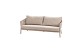 Taste by 4 Seasons Outdoor Virello loungeset latte: 2.5-zits lounge bank + 2x lounge stoel