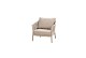 Taste by 4 Seasons Outdoor Virello loungeset latte: 2.5-zits lounge bank + 2x lounge stoel
