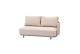 Taste by 4 Seasons Outdoor Santino modulaire 2-zits lounge bank latte, armleuning links incl. 3 kuss