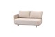 Taste by 4 Seasons Outdoor Santino modulaire 2-zits lounge bank latte, armleuning rechts incl. 3 kus