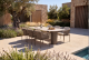 4 Seasons Outdoor Azure dining set mocca
