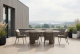 4 Seasons Outdoor Luco dining set mocca