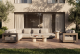 4 Seasons Outdoor Metropolitan modulaire loungeset mocca