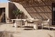 4 Seasons Outdoor Nova dining set linen
