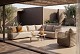 4 Seasons Outdoor Nova modulaire loungeset linen