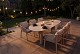 Taste by 4 Seasons Outdoor Virello dining set latte